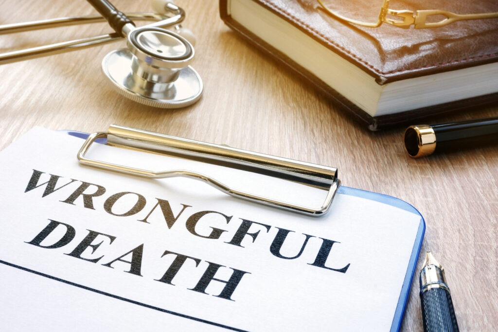 Wrongful death claim questions